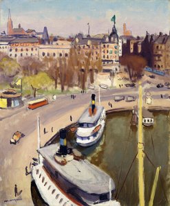 Stockholm kikötője alkotó: Albert Marquet