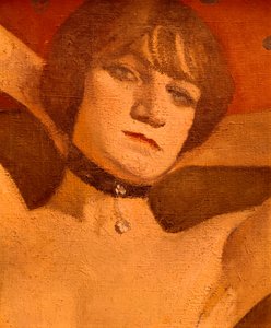 Nő a kanapén részlet, 1912 alkotó: Albert Marquet