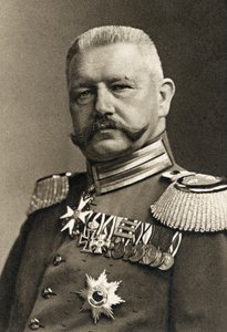 von Hindenburg tábornagy, 1923 alkotó: Albert Meyer