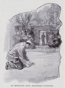 Fontos nyom, lépések mérése (litho)
