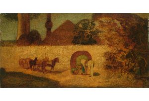 A próféta sírjánál alkotó: Albert Pinkham Ryder