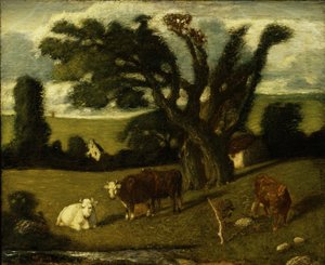 Lelkipásztori tanulmány alkotó: Albert Pinkham Ryder