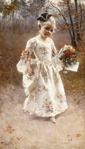 A Kis Viráglány alkotó: Albert Raudnitz