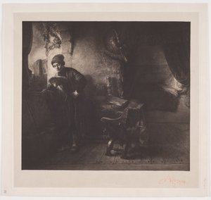 Olvasó fiatalember alkotó: Albert Repholtz