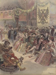 labda a pályán alkotó: Albert Robida