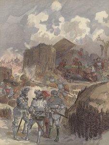 Bayard Mezieres főhadiszállásán alkotó: Albert Robida