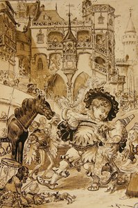 Pantagruel gyermekkora alkotó: Albert Robida