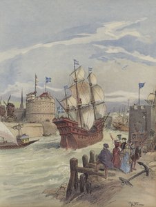 A király flotta Le Havre-ban, La Belle Francoise