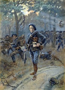 Henry Robida portréja, 1910 körül (akvarell) alkotó: Albert Robida