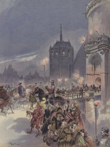 Charles-Quint fogadása Amboise-ban