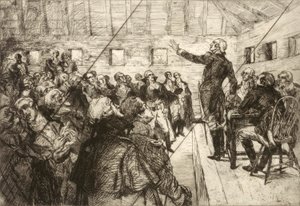 Washington megakadályozza a katonai diktatúrát (törölt lemez a "The Bicentennial Pageant of George Washington" című portfólióból)