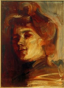Kalapos hölgy alkotó: Albert Weisgerber