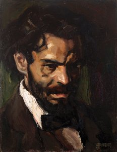 Ludwig Scharf költő alkotó: Albert Weisgerber