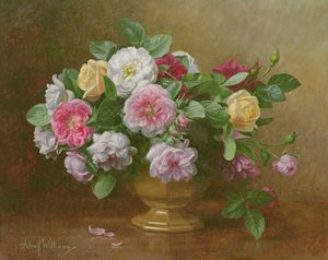 AB1192 Egy tál rózsa alkotó: Albert Williams