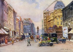 Manchester, Szent Anna tér (színes litó)