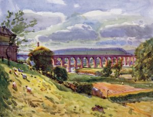 Whalley, a viadukt (színes litó)