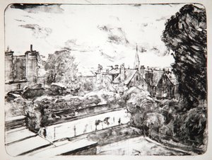 Hampstead, 1916 alkotó: Albert de Belleroche
