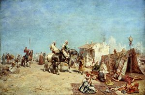 Egy arab tábor,