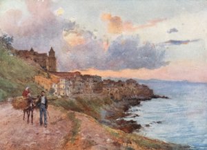 Cefalu: Naplemente alkotó: Alberto Pisa