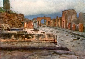 Fortuna Augusta templomában alkotó: Alberto Pisa