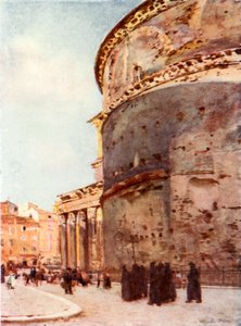 Pantheon, oldalnézet