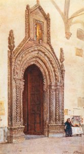 A katedrális déli bejárata, Palermo alkotó: Alberto Pisa