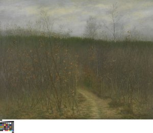 A Sint-Martens-Latem-i erdei erdő alkotó: Albijn Van den Abeele