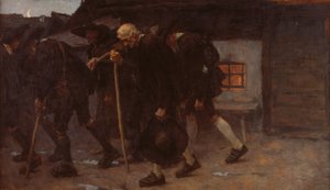 A békeszerződés után alkotó: Albin Egger-Lienz