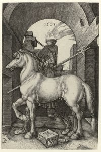 A kis ló alkotó: Albrecht (after) Durer or Duerer