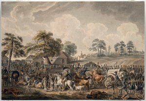 A La Grande Armee 1812. július 24-én kelt át a Daugaván (vagy Nyugat-Dvinán) (a francia hadsereg július 24-én kelt át a Daugaván