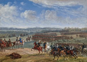Az Ostrovno melletti csata 1812. július 26-án reggel, 1855.