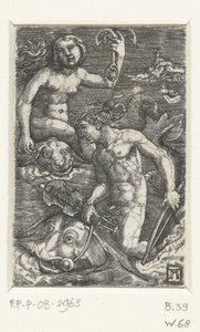 Arion és egy Nereida alkotó: Albrecht Altdorfer