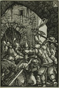 Kereszthordozás, Az ember bukása és megváltása c alkotó: Albrecht Altdorfer