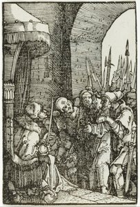 Krisztus Pilátus előtt alkotó: Albrecht Altdorfer