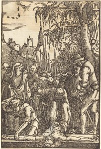 A keresztre szegezett Krisztus alkotó: Albrecht Altdorfer