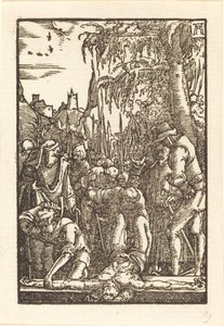 A keresztre szegezett Krisztus alkotó: Albrecht Altdorfer