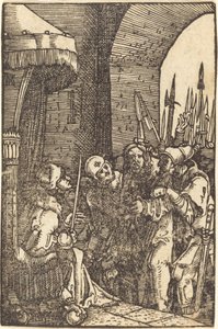 Krisztus Heródes előtt alkotó: Albrecht Altdorfer