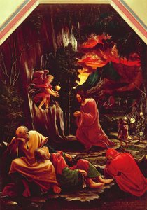 Krisztus az Olajfák hegyén alkotó: Albrecht Altdorfer