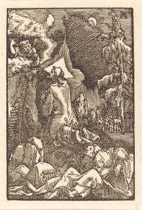 Krisztus az Olajfák hegyén alkotó: Albrecht Altdorfer