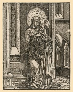 A templomban lévő „szép regensburgi Mária” alkotó: Albrecht Altdorfer