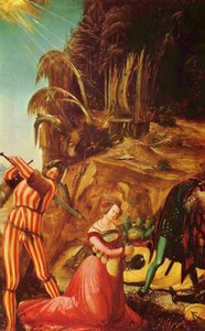 Szent Katalin lefejezése alkotó: Albrecht Altdorfer