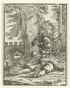 Jael megöli Siserát alkotó: Albrecht Altdorfer