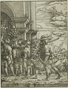 Joshua és Caleb alkotó: Albrecht Altdorfer