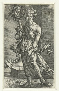 Judit Holofernész fejével alkotó: Albrecht Altdorfer