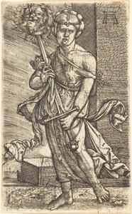 Judit a Holofernész fejével alkotó: Albrecht Altdorfer