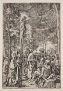 Krisztus a kereszten alkotó: Albrecht Altdorfer