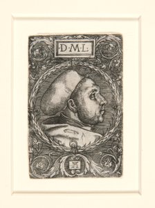 Luther Márton doktori sapkával alkotó: Albrecht Altdorfer