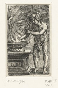 Mucius Scaevola alkotó: Albrecht Altdorfer