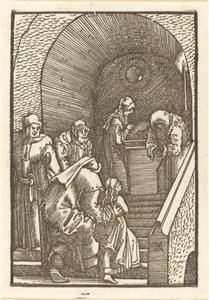 Szűzanya bemutatása alkotó: Albrecht Altdorfer