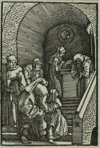 A Szűz bemutatása, Az ember bukásából és megváltásából alkotó: Albrecht Altdorfer